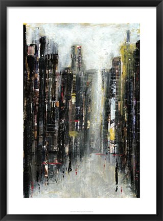 Framed Gotham II Print