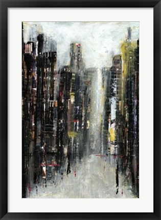 Framed Gotham II Print