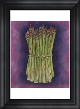 Framed Asparagus Print