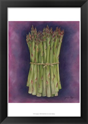 Framed Asparagus Print