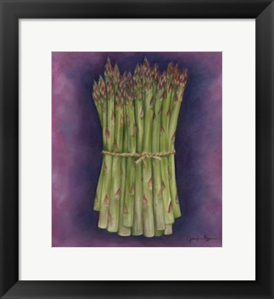 Framed Asparagus Print