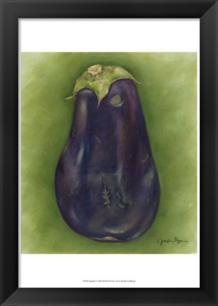 Framed Eggplant Print