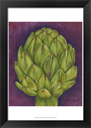 Framed Artichoke Print