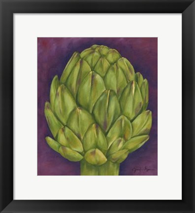 Framed Artichoke Print