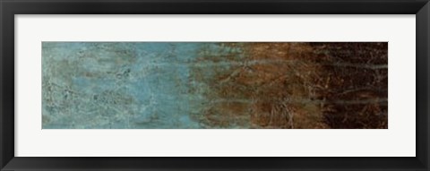Framed Oxidized Copper I Print
