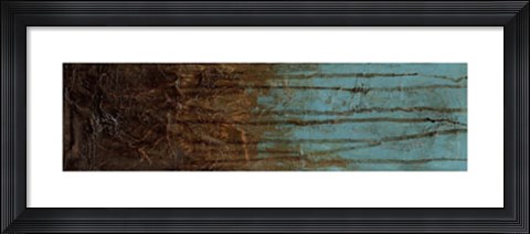 Framed Oxidized Copper II Print