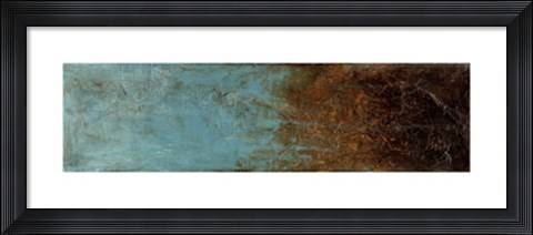 Framed Oxidized Copper III Print