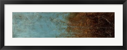 Framed Oxidized Copper III Print