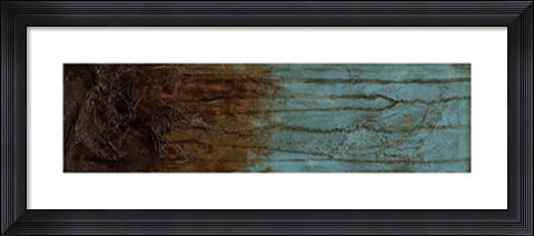 Framed Oxidized Copper IV Print