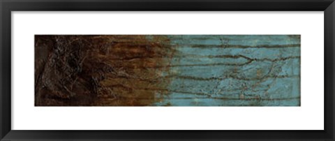 Framed Oxidized Copper IV Print