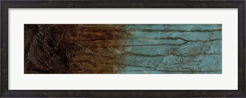 Framed Oxidized Copper IV Print