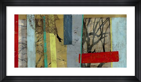 Framed Woven Landscape II Print