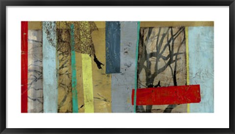 Framed Woven Landscape II Print
