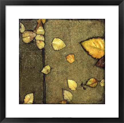 Framed Wet Pavement IV Print