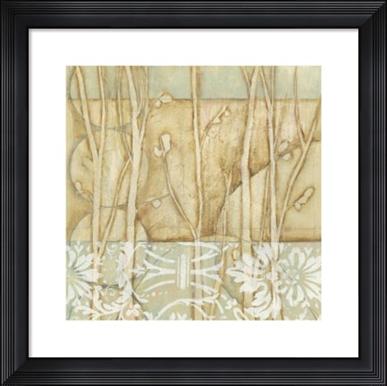 Framed Willow and Lace IV Print