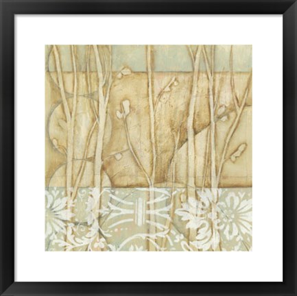Framed Willow and Lace IV Print