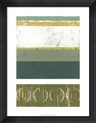Framed Precipice I Print