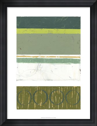 Framed Precipice II Print