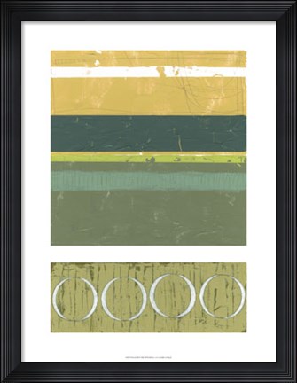Framed Precipice III Print