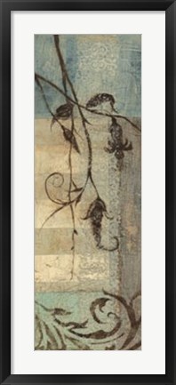 Framed Wildflower Resonance I Print