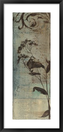 Framed Wildflower Resonance II Print