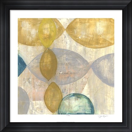 Framed Romance II Print