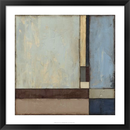 Framed Earth, Steel &amp; Sky I Print