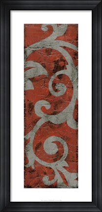 Framed Cinnabar &amp; Stone I Print