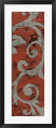 Framed Cinnabar &amp; Stone I Print