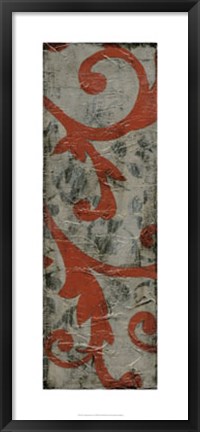 Framed Cinnabar &amp; Stone II Print