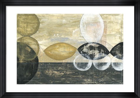 Framed Half Moon I Print