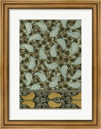 Framed Garden Tapestry I Print