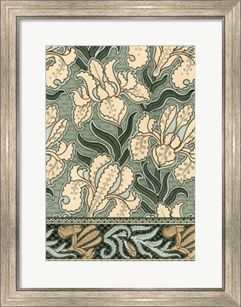 Framed Garden Tapestry II Print