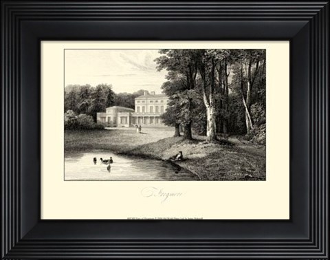 Framed View of Frogmore Print