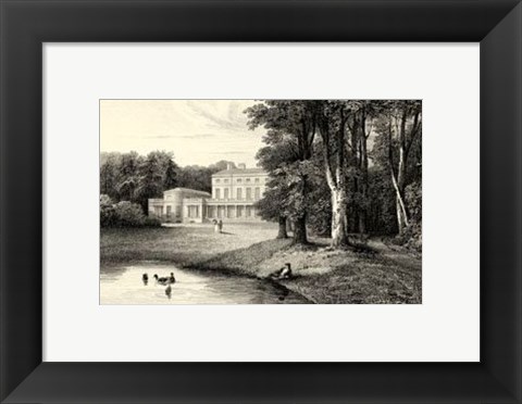 Framed View of Frogmore Print