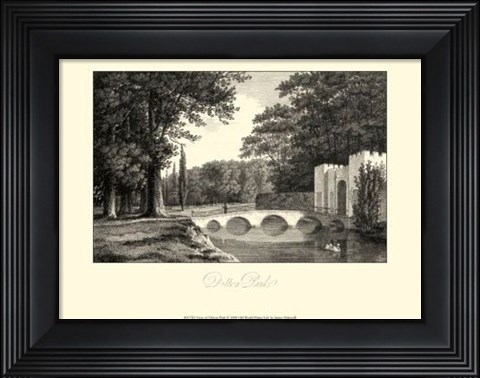 Framed View of Ditton Park Print