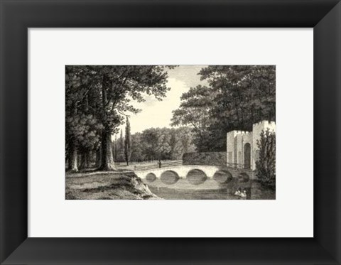 Framed View of Ditton Park Print