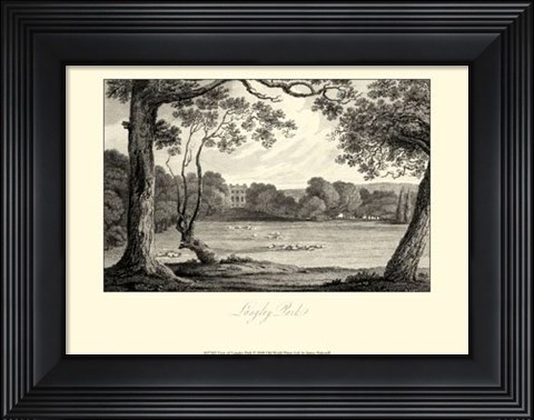 Framed View of Langley Park Print