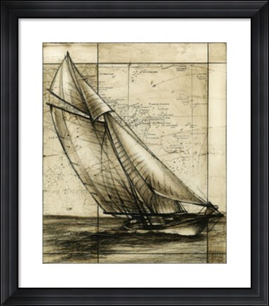 Framed Tradewinds II Print
