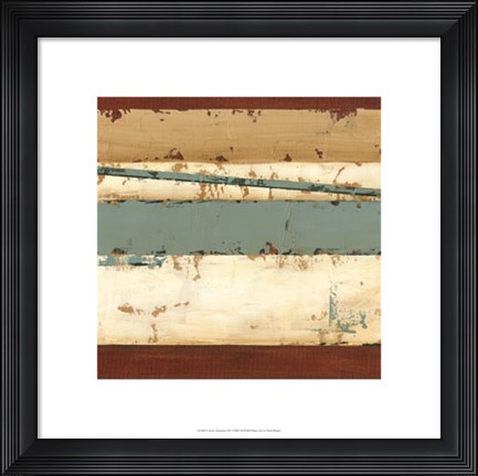 Framed Linear Abstraction III Print