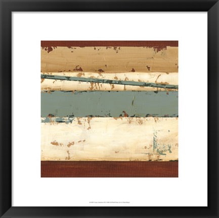 Framed Linear Abstraction III Print