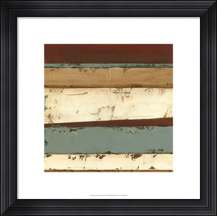 Framed Linear Abstraction IV Print