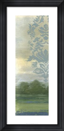 Framed Treeline Pattern I Print