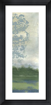 Framed Treeline Pattern II Print