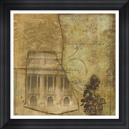 Framed Fragments II Print