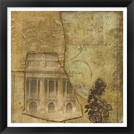 Framed Fragments II Print