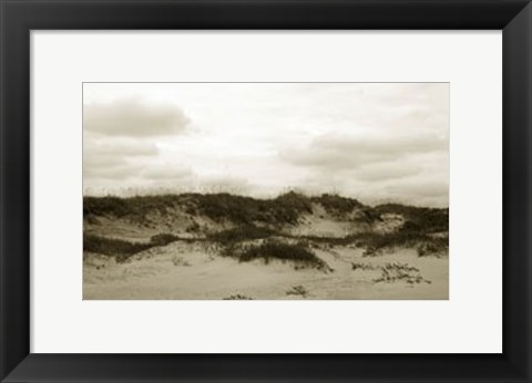 Framed Ocracoke Dune Study III Print