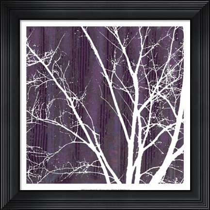Framed Aurora Silhouette III Print