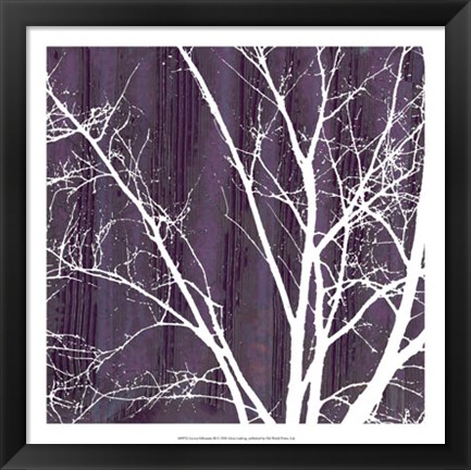 Framed Aurora Silhouette III Print