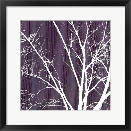 Framed Aurora Silhouette III Print